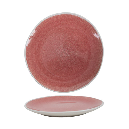 Melos Pink Breakfast Plate Pack of 6 (22 cm)