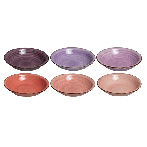 Mykonos Plate Set Of 6 (21 cm)