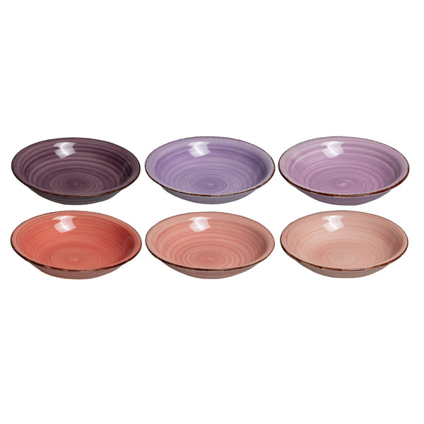 Mykonos Plate Set Of 6 (21 cm)