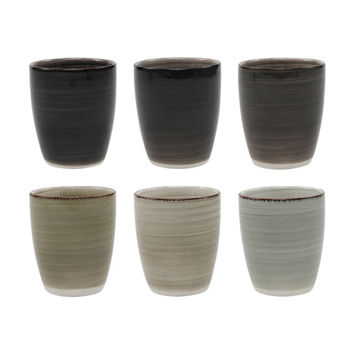 Industrial Coffee Mug Pack of 6 (180 ml)