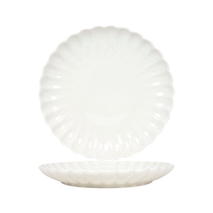 Off White Flower Breakfast Plate Set of 6 (19.5cm)