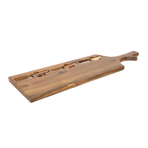 Serving Board Including 3 Cheese Knives