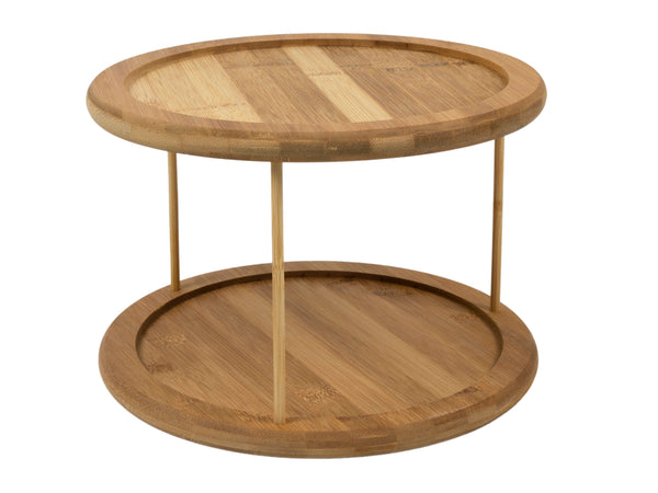 Etagere bamboo Ø25x18cm