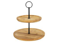 Etagere bamboo Ø21,5x16,5cm