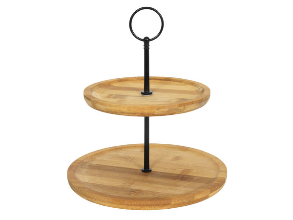 Etagere bamboo Ø21,5x16,5cm