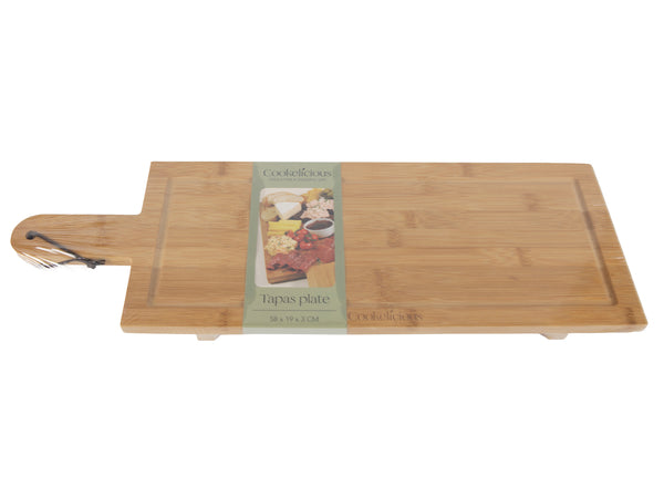 Serving paddle bamboo 58x19 w/feet
