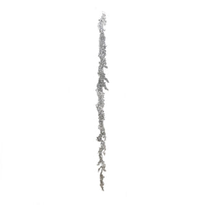Silver Leaf Garland (165cm)