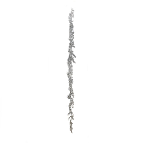 Silver Leaf Garland (165cm)