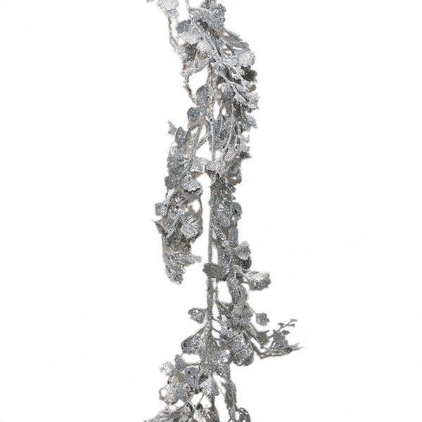 Silver Leaf Garland (165cm)