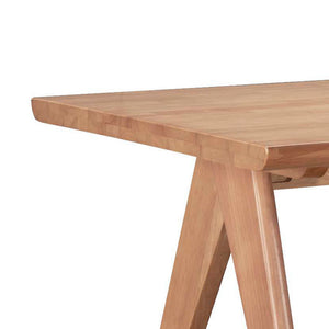 Winslow Rubberwood Dining Table (200 cm)