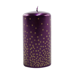 Blackberry Star Jam Stump Candle (12cm)