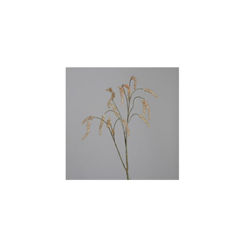 Pokeweed with 20 fruit stands, 150 cm, gold, 8/48