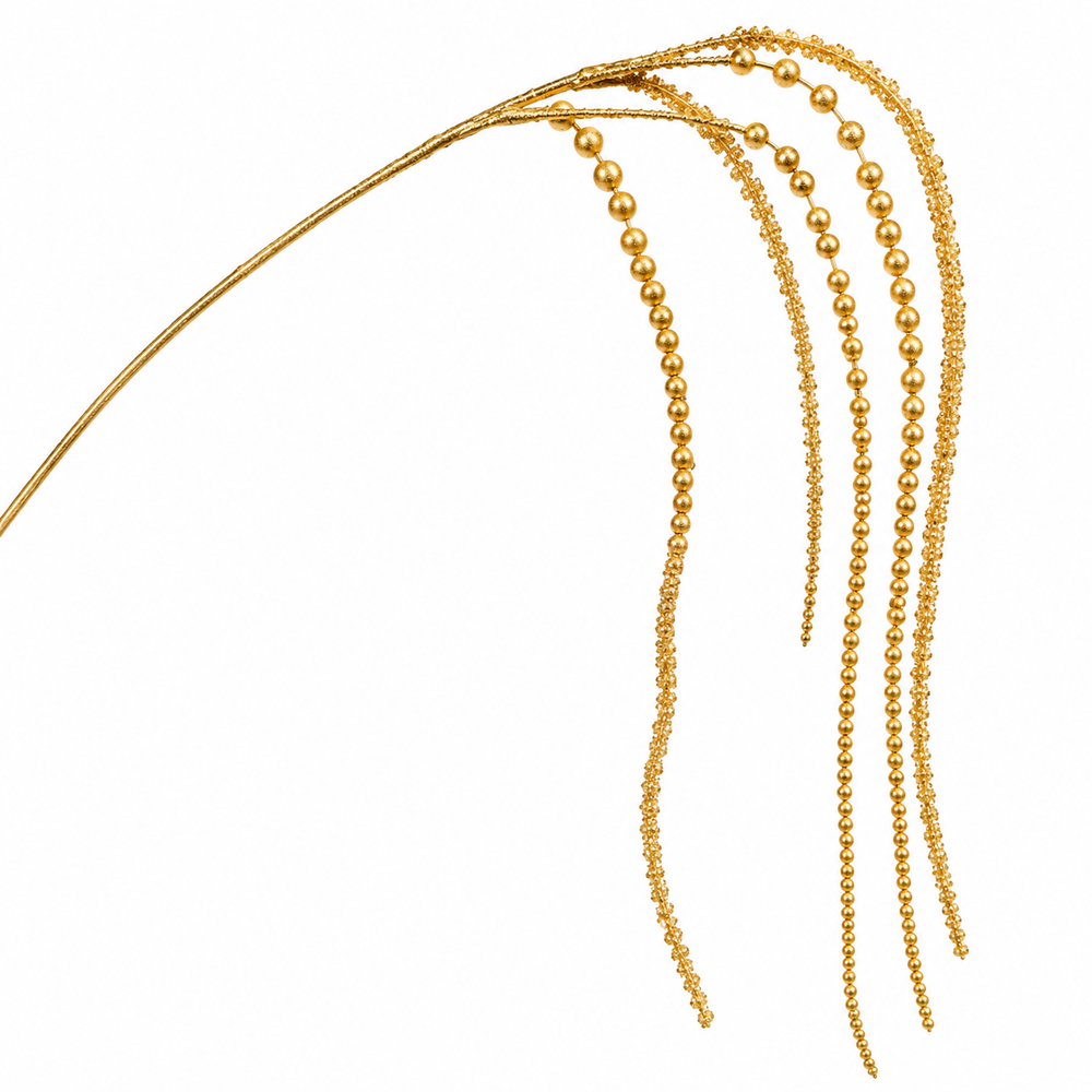 Decobranch, 130 cm, gold, 24/144