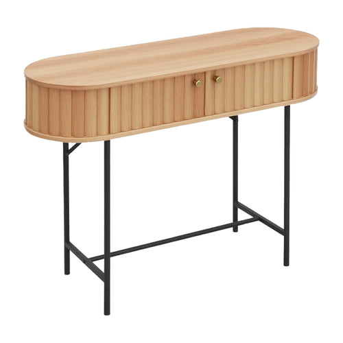 Oak Zakro MDF Console Table (80 cm)