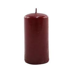 Old Red Pillar Candle (11cm)