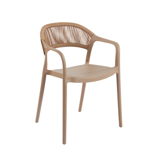 Ankara Stackable Armchair Mocha (77 cm)