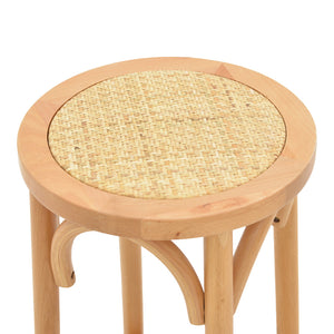 Serzo Natural Rattan Bar Stool (71 cm)