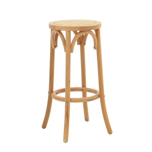 Serzo Natural Rattan Bar Stool (71 cm)