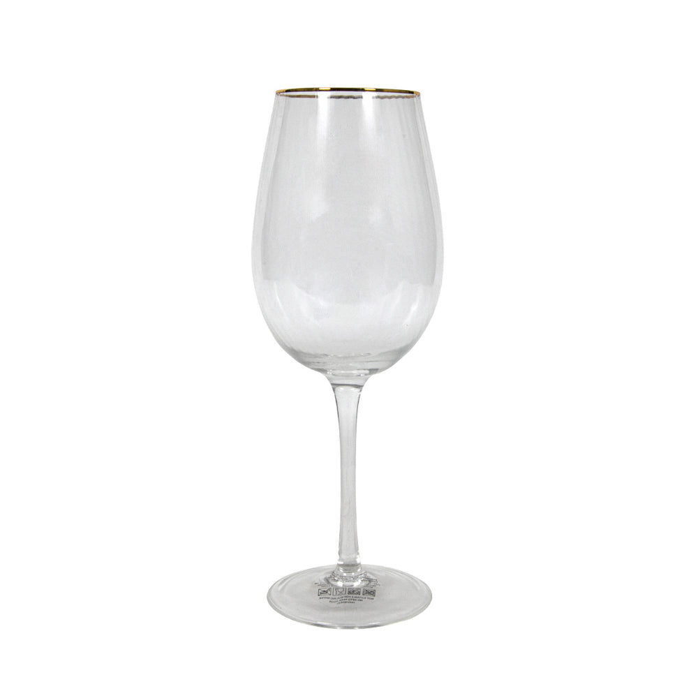 Ribbed Wine Glass Pack of 4
