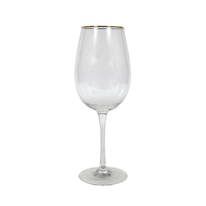 Ribbed Wine Glass Pack of 4