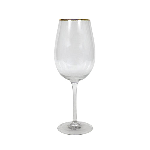 Ribbed Wine Glass Pack of 4