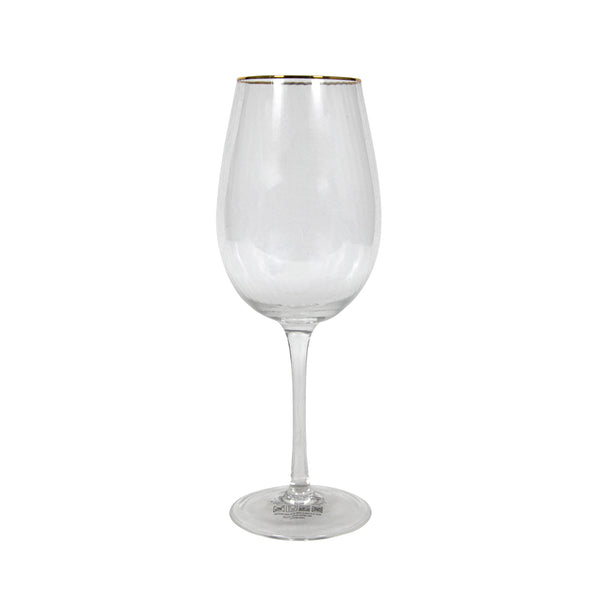 Ribbed Wine Glass Pack of 4