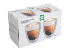 Set of 2 double-wall glasses Ø8x11.5cm without handle - Pack Of 2