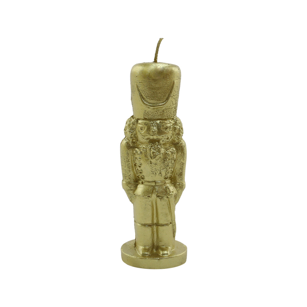 Gold Nutcracker Figure Ring