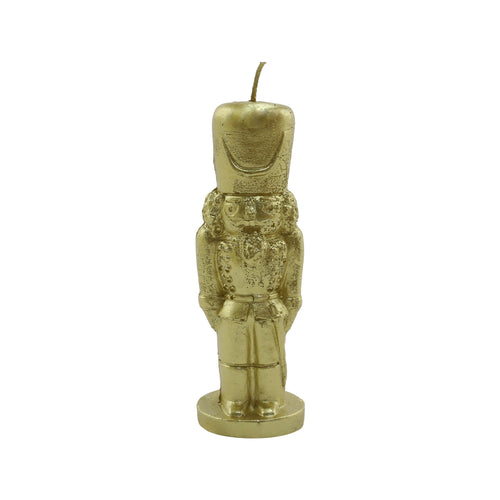 Gold Nutcracker Figure Ring