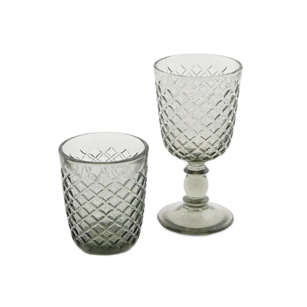 Grey Arlequin Glass (28 cl)