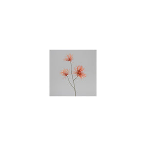 Spider branch with three fruit stands, 94 cm, orange, 18/144