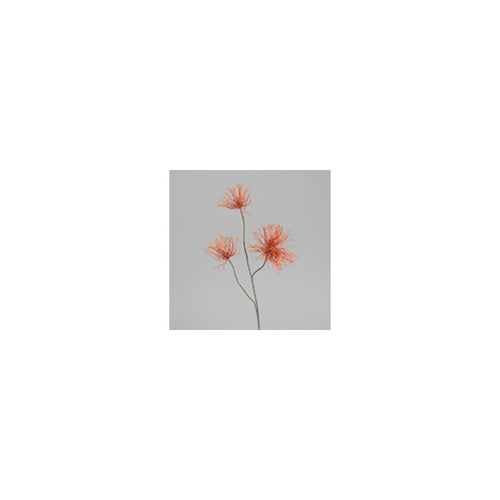 Spider branch with three fruit stands, 94 cm, orange, 18/144