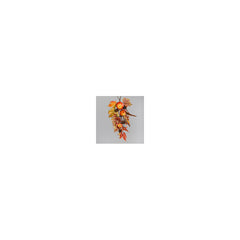 Autumn foliage pick with pumpkin, berries and cones, 58 cm, 6/24