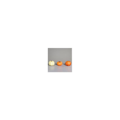 Pumpkin x3 assorted, price per piece, 8-10 cm, 24/216
