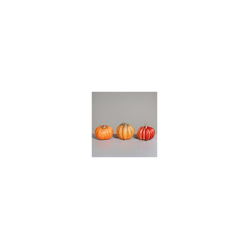 Pumpkin x3 assorted, price per piece, 12-16 cm, 12/96