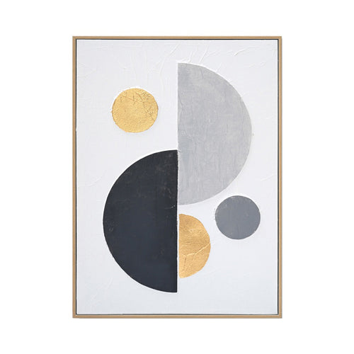 Geometric I 3D Canvas Wall Art (72 cm)