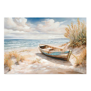 Boato I Fir Wood Canvas Painting (100 cm)