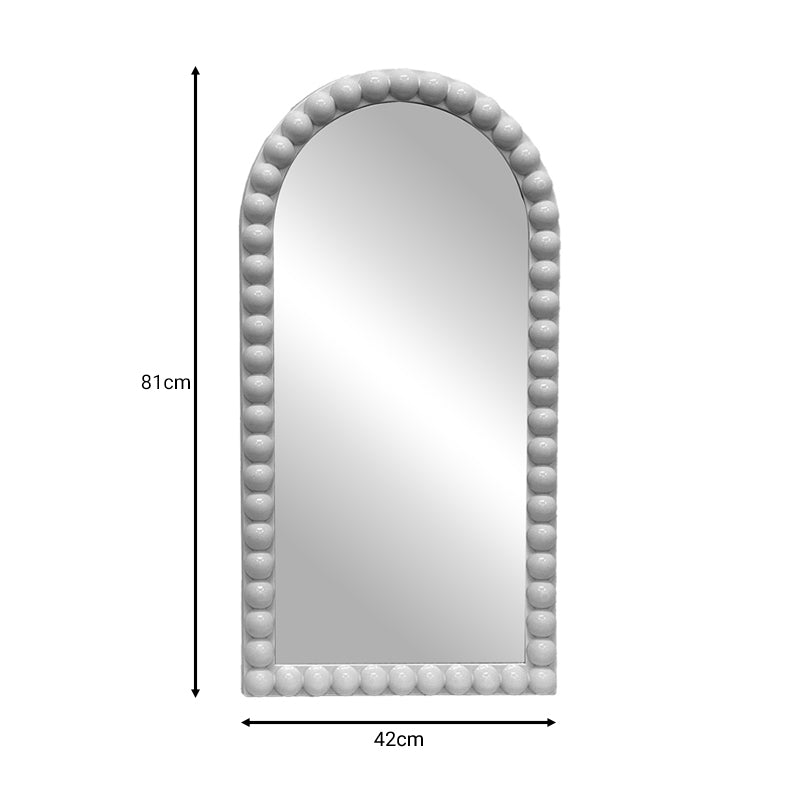 Pavlova Silver Wall Mirror (81 cm)