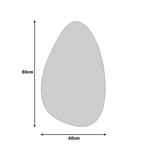 Spegio Irregular Shape Wall Mirror (80 cm)