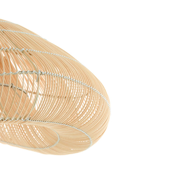 Hanging lamp 54x52,5x30,5 cm JANZUR rattan natural