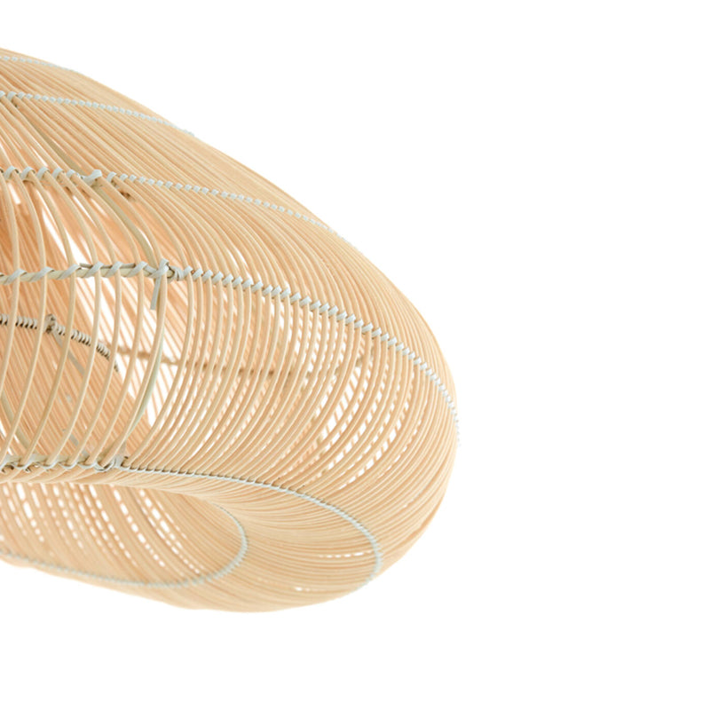 Hanging lamp 65x64x30,5 cm JANZUR rattan natural