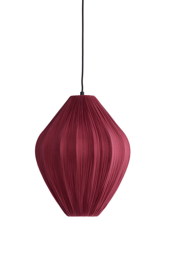 Hanging lamp Ø36x44 cm VERITA burgundy