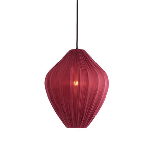 Hanging lamp Ø47x55 cm VERITA burgundy