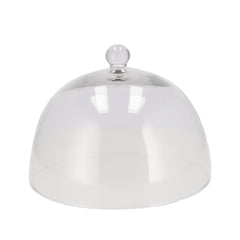 Clear Glass Stolp (23 cm)