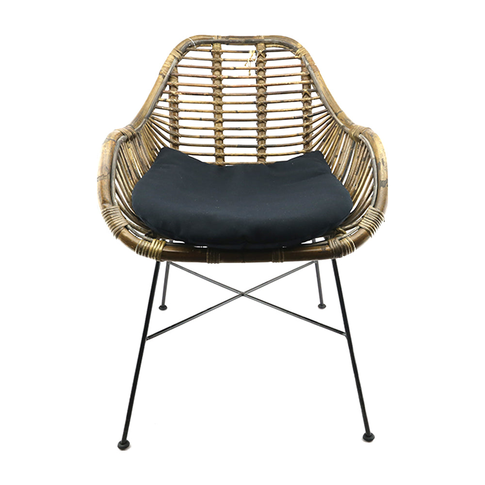 Rattan Iron Chair (83cm)
