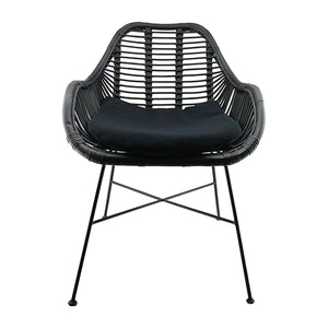 Rattan Iron Chair (83cm)
