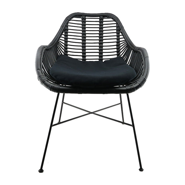 Rattan Iron Chair (83cm)