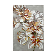 Flourish I Floral Canvas Art (120 cm)