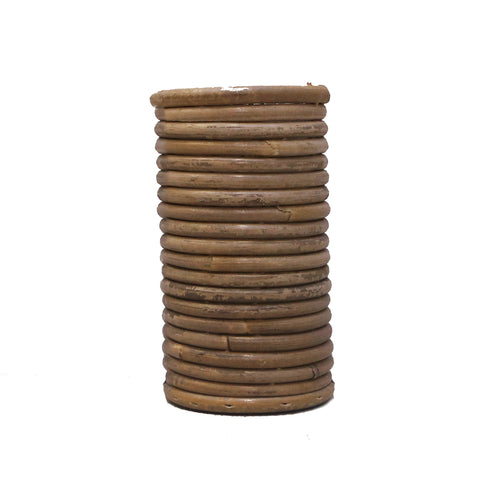 Grey Stripe Round Pot (14 cm)