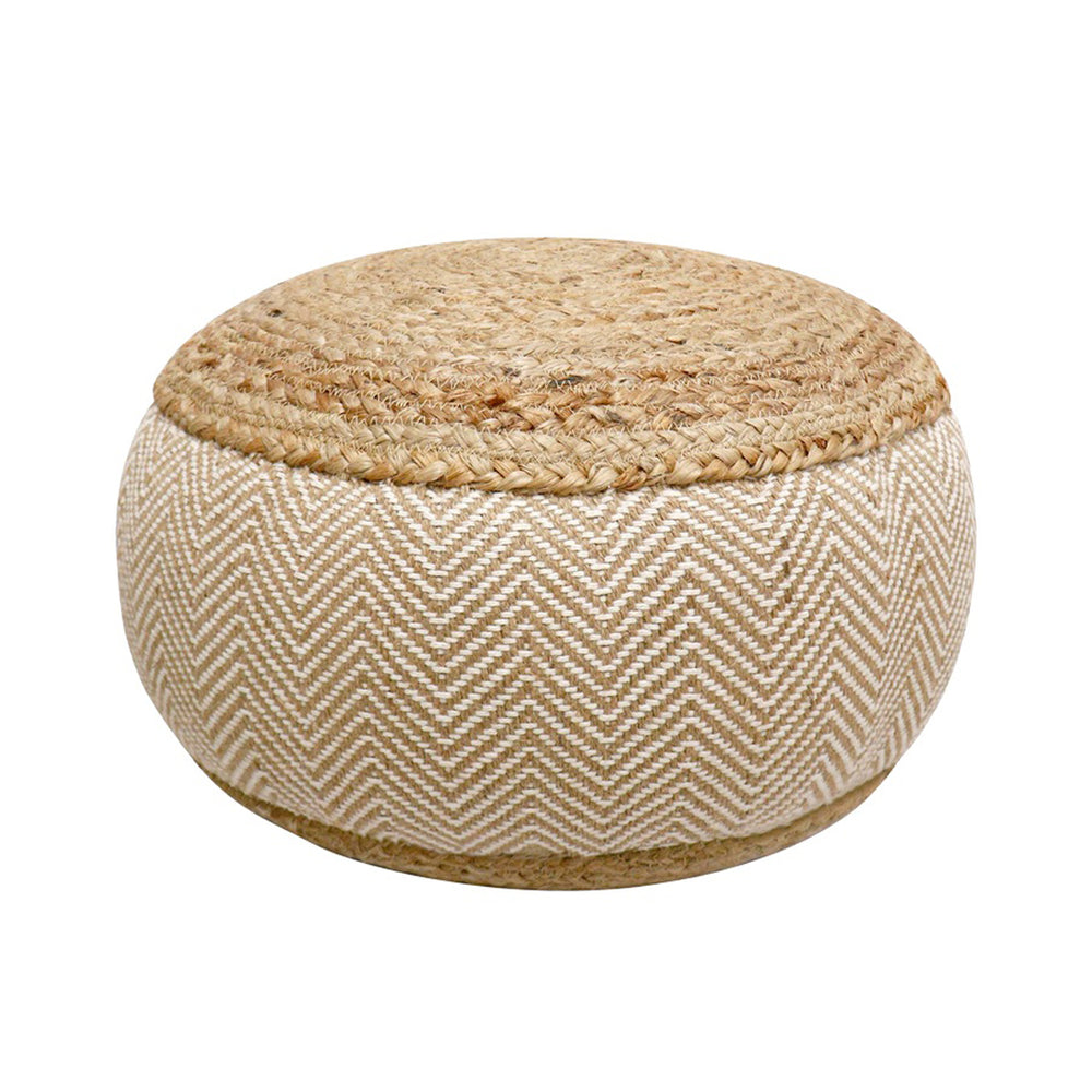 Hipy Natural Jute Stool Pouf (40 cm)